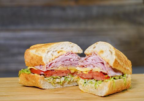 Sourdough & Co. ham sandwich