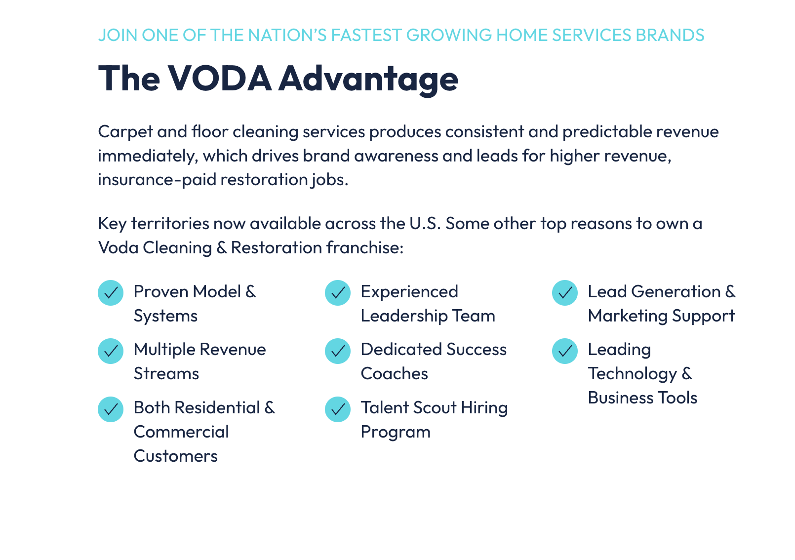 The Voda Advantage