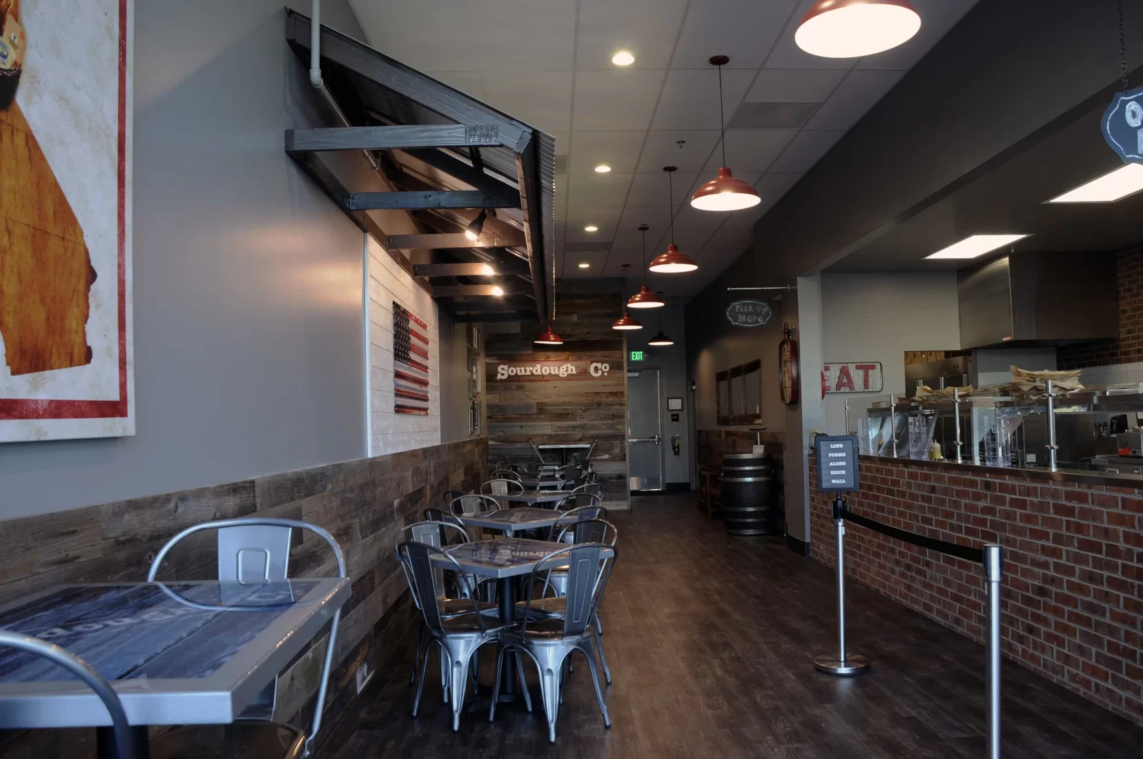 Sourdough & Co. restaurant interior