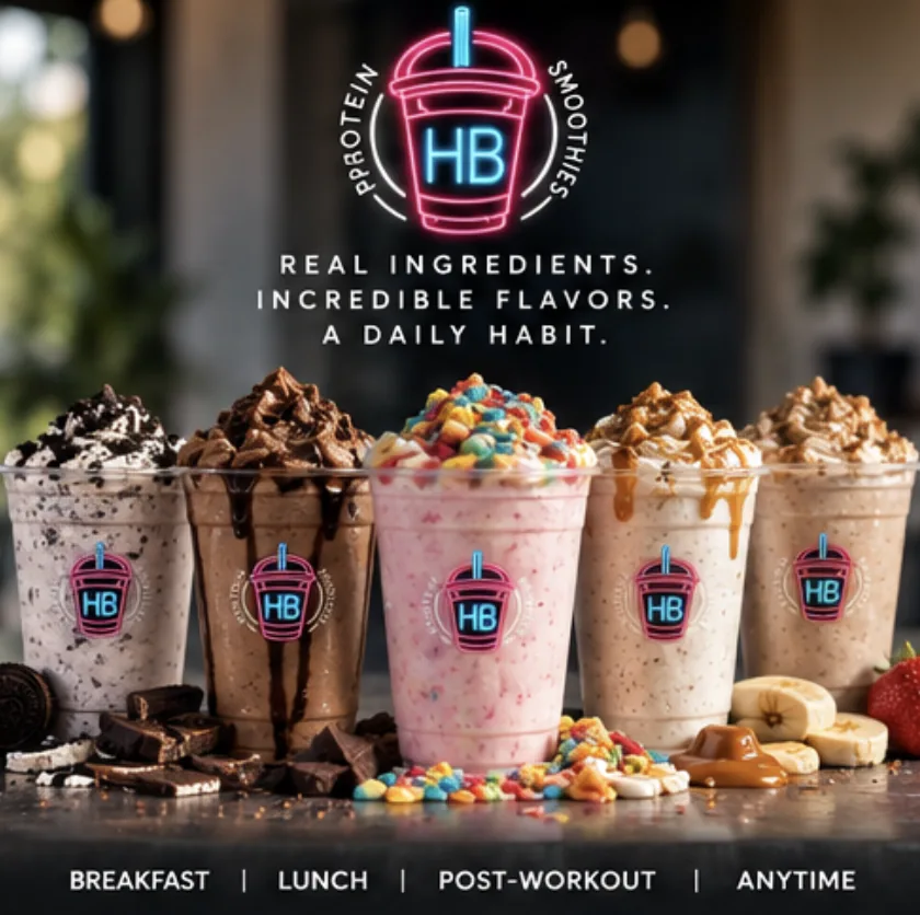 HB Protein Smoothies dessert-inspired high-protein shake flavors