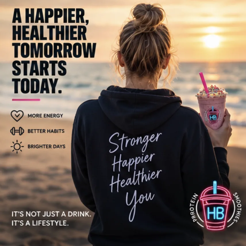 HB Protein Smoothies daily protein habit and active lifestyle