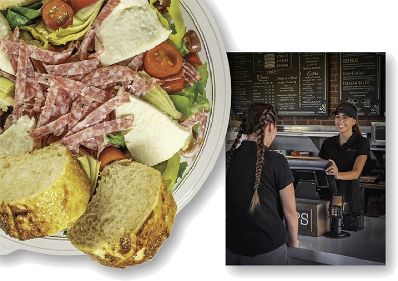 Sourdough & Co. team serving guests