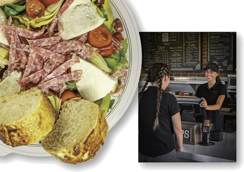 Sourdough & Co. team serving guests