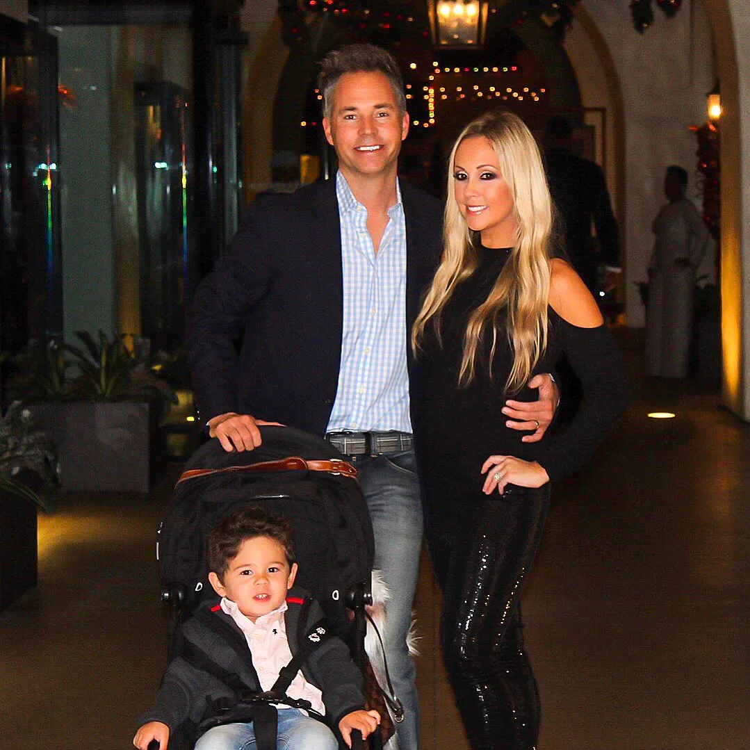 Jack and Jill Johnson with their son
